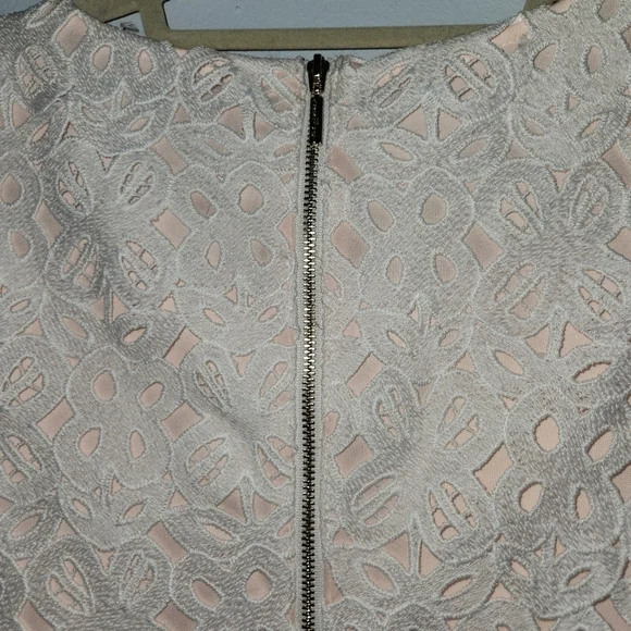 Karl Lagerfeld Paris Dress White Pink - Picture 9 of 9